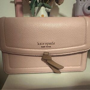 Kate Spade Pink Leather Crossbody Bag